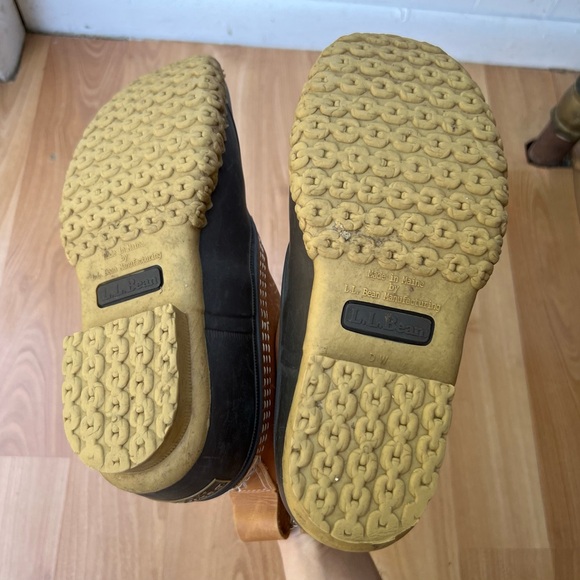 L.L. Bean Classic 6” Duck Bean Boots Women’s Size 8 Made in USA - Picture 5 of 8